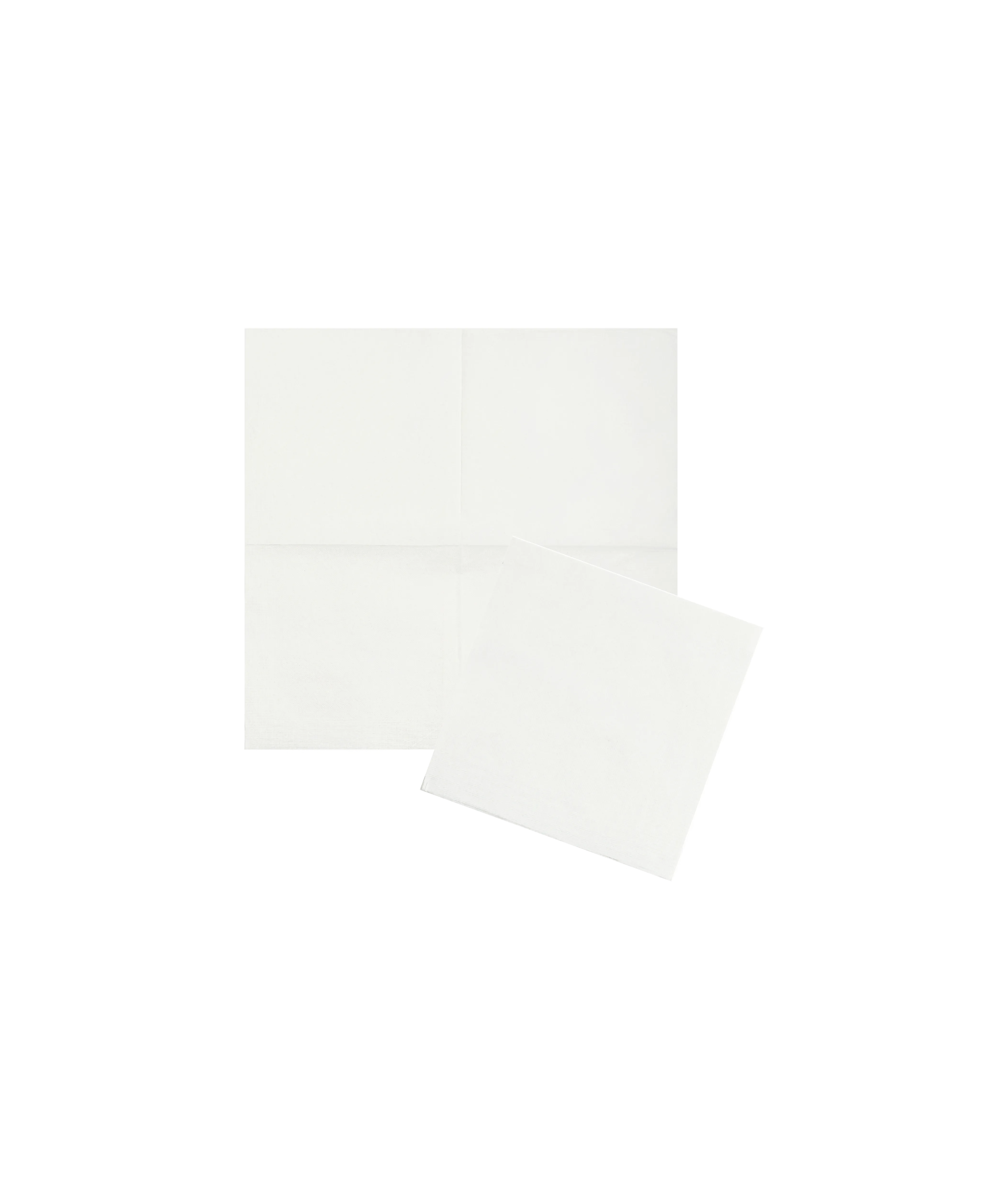 SERVIETTE | WEIß | 1-LAGIG | 1/4 FALZ